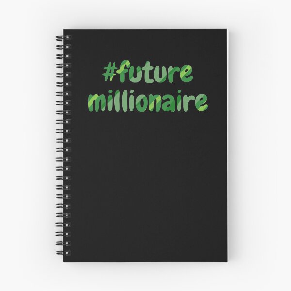 Item preview, #future millionaire green (black) designed and sold by zav2001.