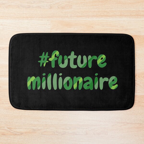 Item preview, #future millionaire green (black) designed and sold by zav2001.