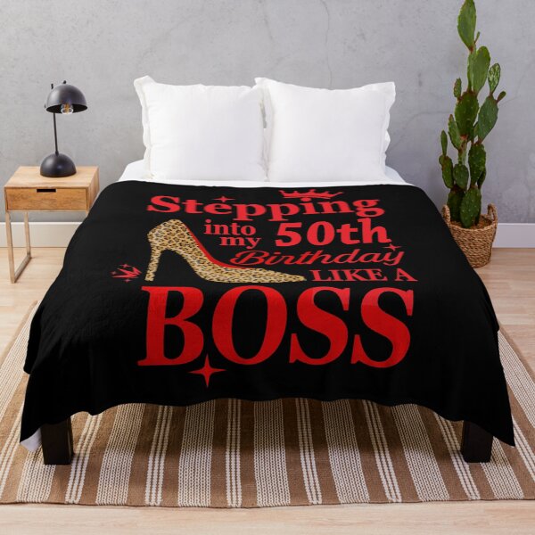 Item preview, Stepping into my 50th birthday like a boss  designed and sold by REApparelCo.