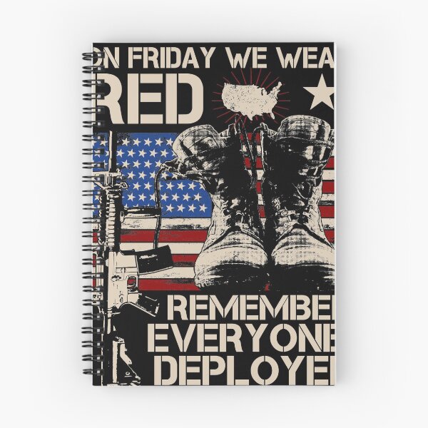 Item preview, On Friday We Wear Red Veteran designed and sold by ezps.