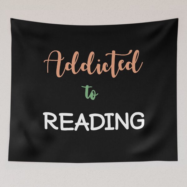 Item preview, Addicted to reading designed and sold by Lakki-s.