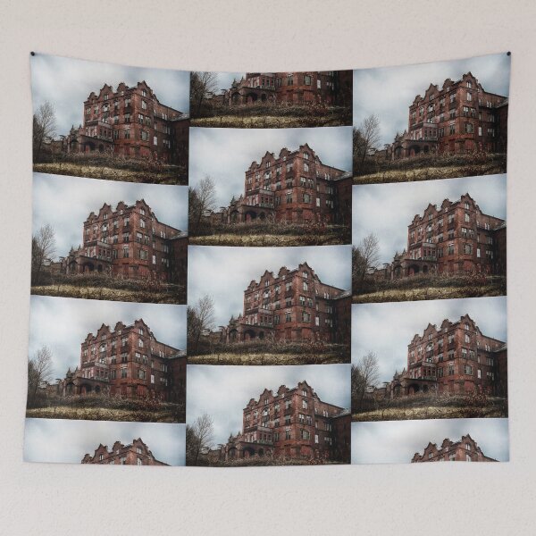 Item preview, View of Main Building of  Northampton State Hospital Insane Asylum designed and sold by Stephen Orsillo.