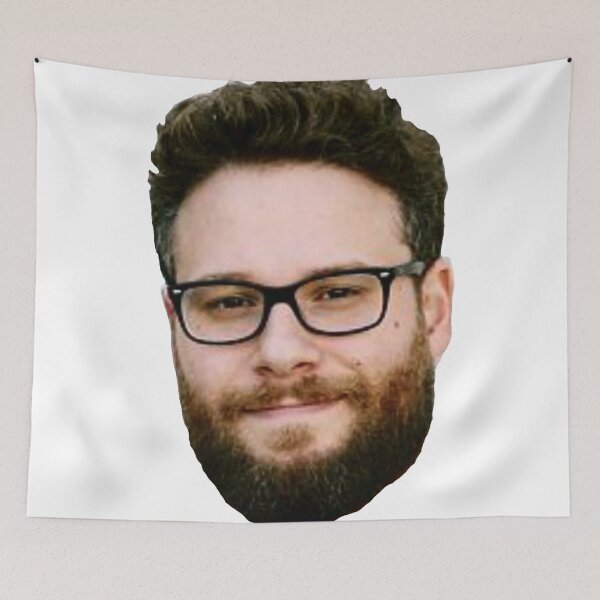 Item preview, Seth Rogen heads designed and sold by Fiona Shorts.