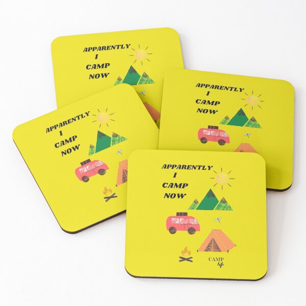 Item preview, Apparently I Camp Now designed and sold by DollarDollar.