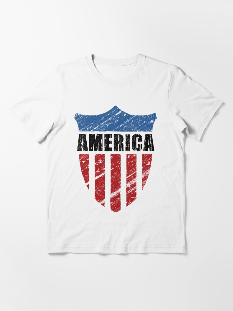Alternate view of America Essential T-Shirt