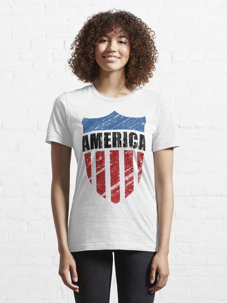 Alternate view of America Essential T-Shirt