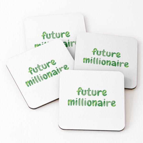 Item preview, future millionaire green (white) designed and sold by zav2001.