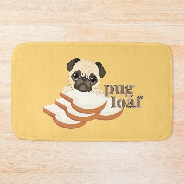 Item preview, Pug Loaf Flat Vector Illustration Version 1 designed and sold by socozora.