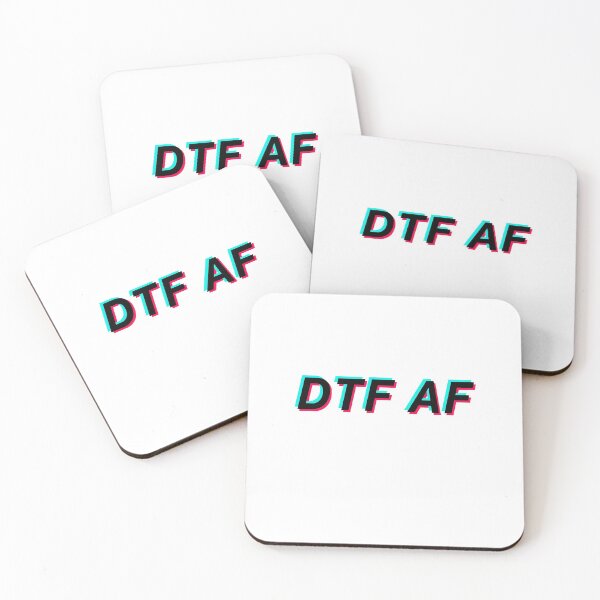Item preview, DTF AF designed and sold by directgifts.