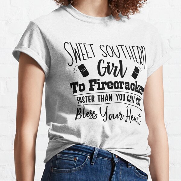 Cute Teen Girls Outfit Sassy Louisiana Girl Since Birth V-Neck T-Shirt