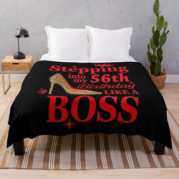 Item preview, Stepping into my 56th birthday like a boss designed and sold by REApparelCo.