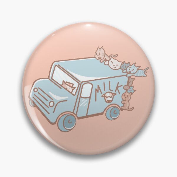 Item preview, Kitty Cat Milk Truck designed and sold by thesadsquatch.