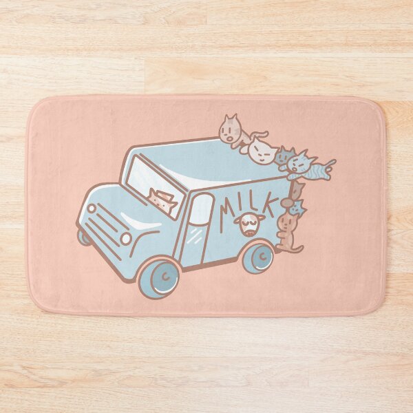 Item preview, Kitty Cat Milk Truck designed and sold by thesadsquatch.