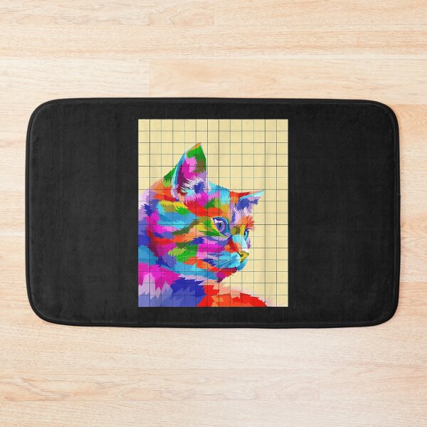 Item preview, Colorful Cat Shirt Colorful Cat Lovers Pop Art Style Copy designed and sold by ambersomar.