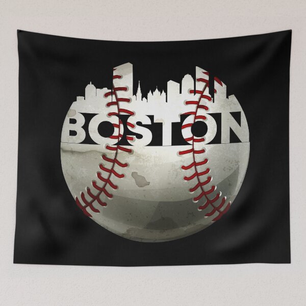 Item preview, Best Trending Boston Baseball Ball With Boston Skyline designed and sold by Urosek.