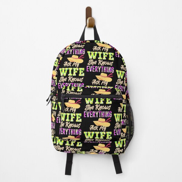 Item preview, Ask my wife she knows everything Funny  designed and sold by KGN  CREATIVITY.