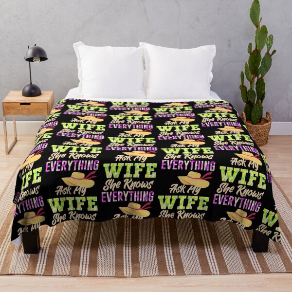 Item preview, Ask my wife she knows everything Funny  designed and sold by KGN  CREATIVITY.