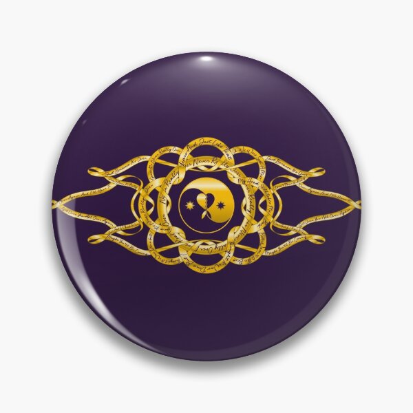 Item preview, Katy Perry Never Really Over Metallic Gold Symbol With Lyrics Purple Background designed and sold by cryaboutitnow.