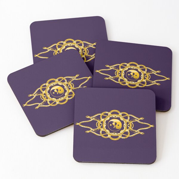 Item preview, Katy Perry Never Really Over Metallic Gold Symbol With Lyrics Purple Background designed and sold by cryaboutitnow.