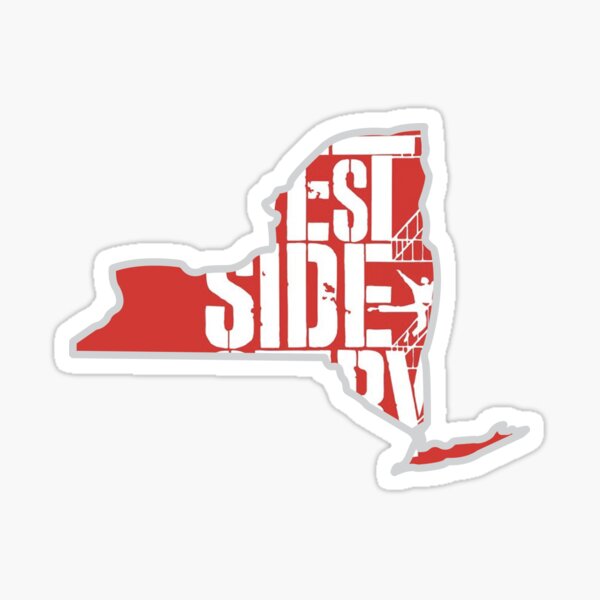 West Side Story New York State Sticker