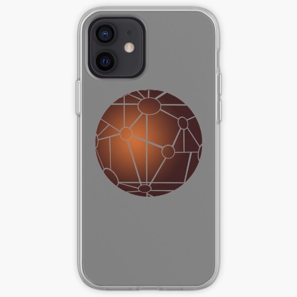 Mapa del planeta del tesoro Funda blanda para iPhone