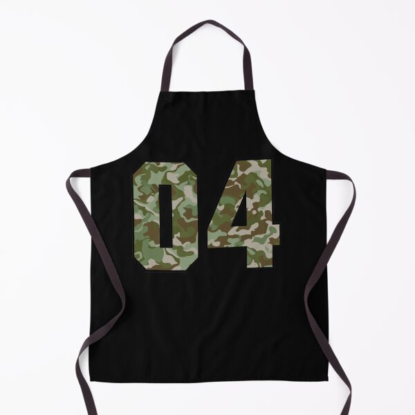 Item preview, Army Camouflage Number Four Soldiers Lucky Number 4 designed and sold by Urosek.