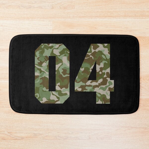 Item preview, Army Camouflage Number Four Soldiers Lucky Number 4 designed and sold by Urosek.