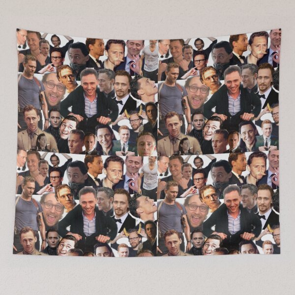 Item preview, Tom Hiddleston (collage) designed and sold by theislandgirl.