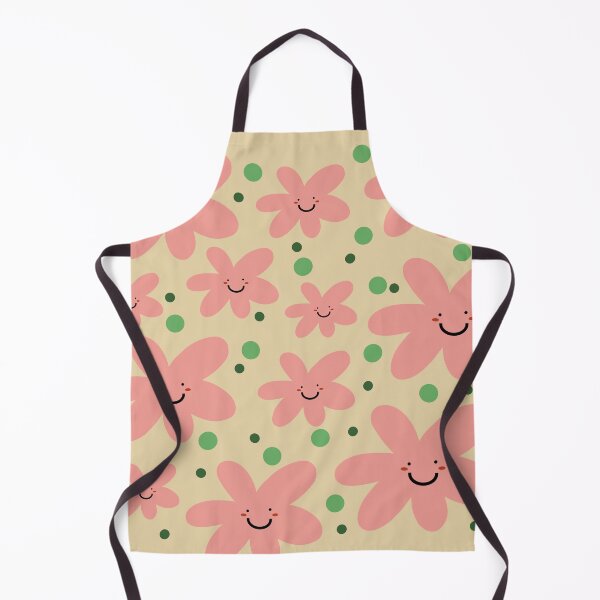 Item preview, Pink, smile, flower, wall art, pattern designed and sold by gloryplanet.