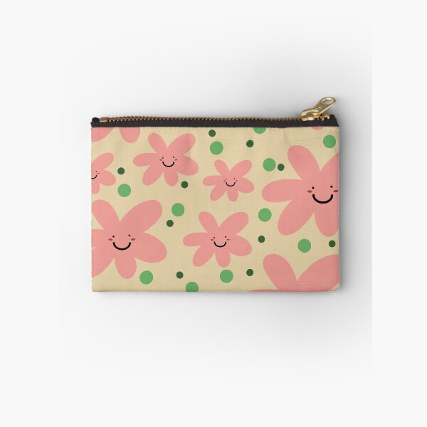 Item preview, Pink, smile, flower, wall art, pattern designed and sold by gloryplanet.