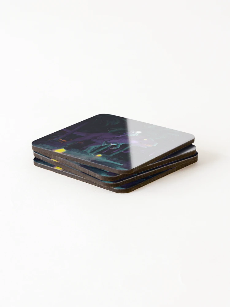 Thumbnail 4 of 5, Coasters (Set of 4), Joy Ride designed and sold by 750Designs.