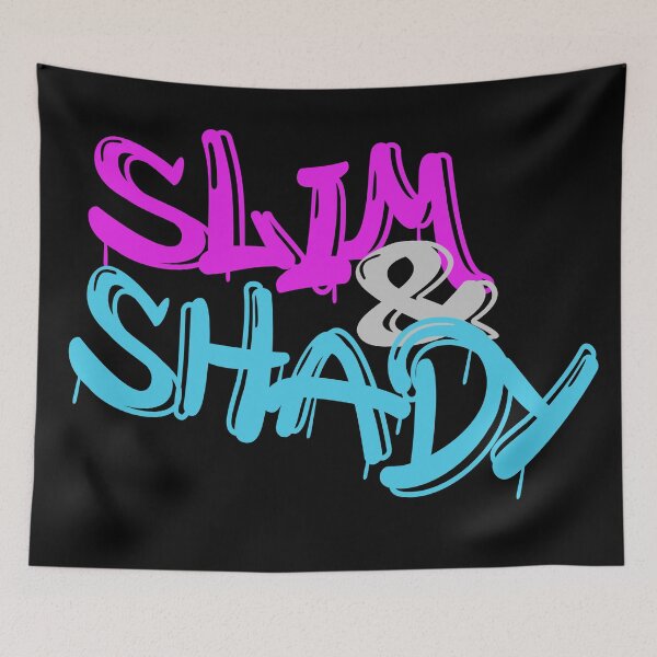Item preview, Retro 90s Slim and Shady Graffiti designed and sold by GrynszpanDezign.