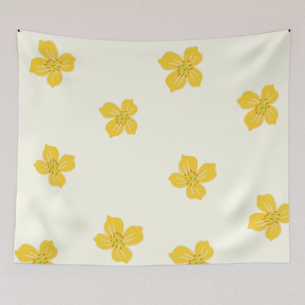 Item preview, cute yellow bright flowers pattern - yellow bright flowers pattern spring designed and sold by Amalzaki.