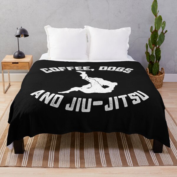 Item preview, Coffee Dogs and Jiu Jitsu Funny Quote BJJ Fighter Lover Coach Gift designed and sold by alenaz.