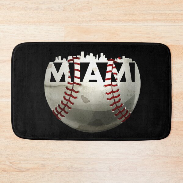 Item preview, Best Vintage Miami Baseball Ball With Miami Skyline designed and sold by Urosek.