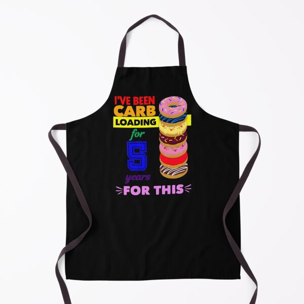 Item preview, I've Been Carb Loading for 5 Years Donuts Rainbow designed and sold by iheartsport.