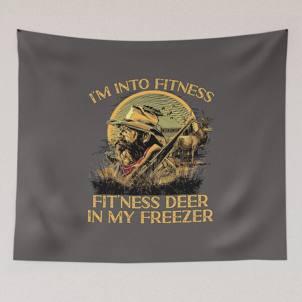 Item preview, I'm Into Fitness Fitness Deer In My Freezer Outdoor Hunting  designed and sold by SukhvinderK.