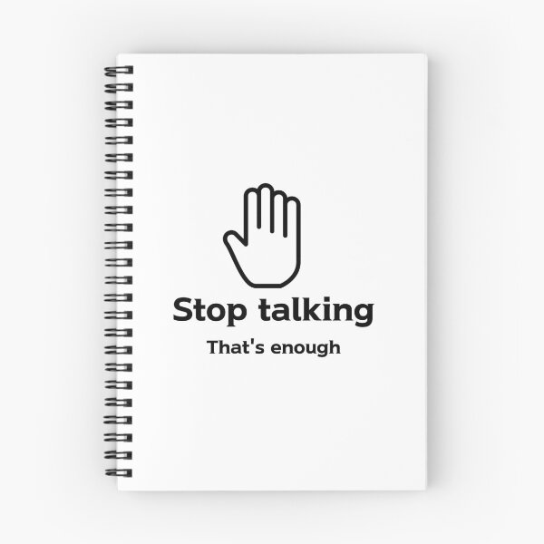 Item preview, Stop talking designed and sold by emptysky1201.
