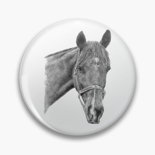 Item preview, Hinley the Thoroughbred Version 2 (White Background) designed and sold by Ro Windust.