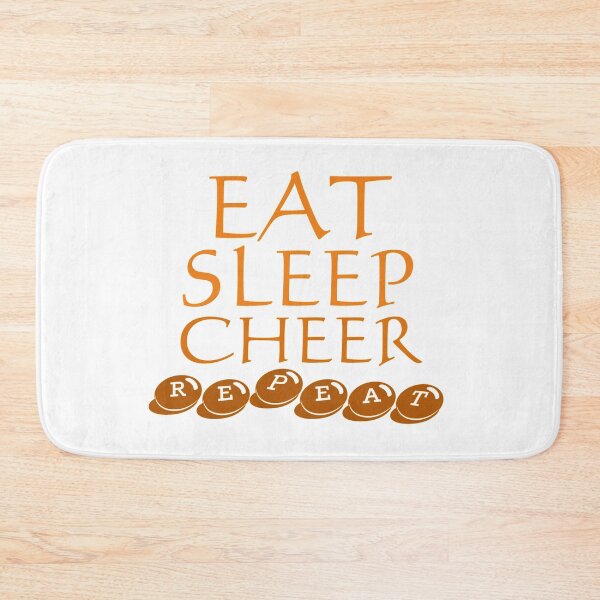 Item preview, Eat Sleep Cheer Repeat designed and sold by Gmaish.