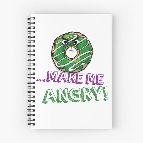 Item preview, Donut Make Me Angry Funny doughnut designed and sold by Cloud9hopper.
