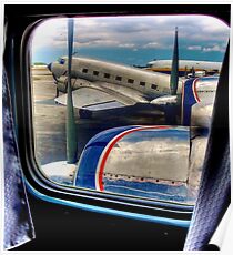Scene from the Golden Age of Flight in Color Poster