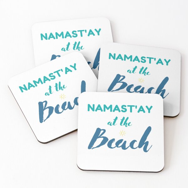 Item preview, Namaste at the beach designed and sold by artsofromy.