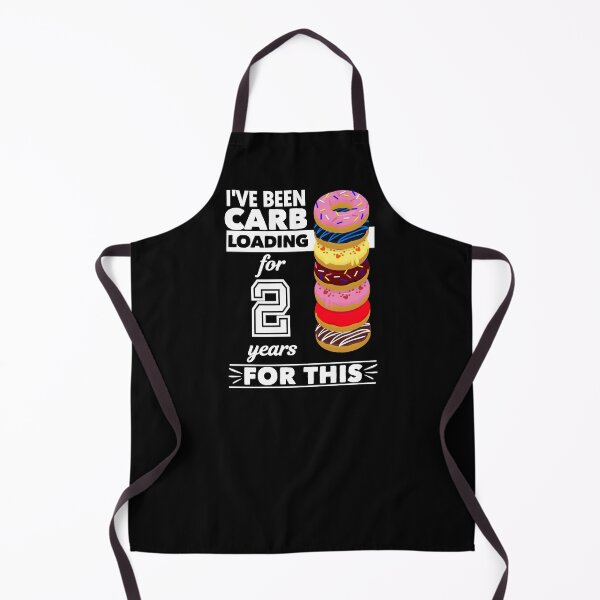 Item preview, I've Been Carb Loading for 2 Years Donuts White Text designed and sold by iheartsport.
