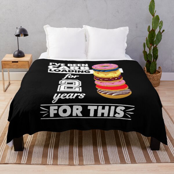 Item preview, I've Been Carb Loading for 2 Years Donuts White Text designed and sold by iheartsport.