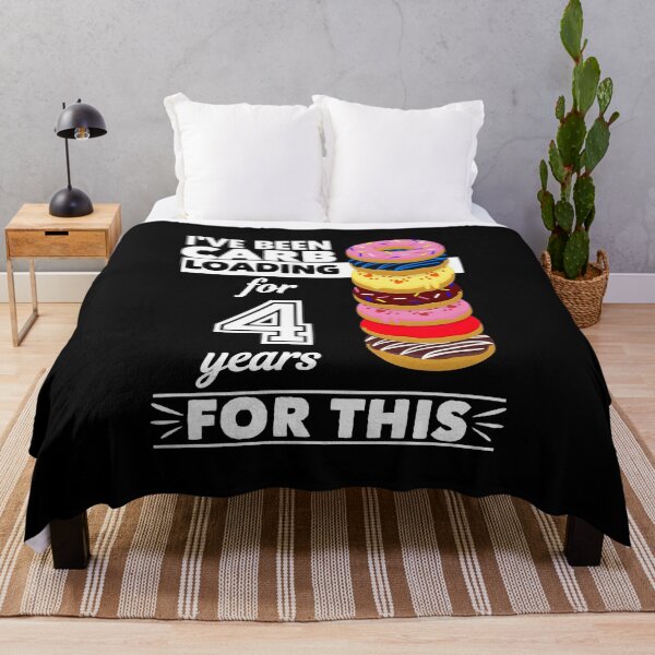 Item preview, I've Been Carb Loading for 4 Years Donuts White Text designed and sold by iheartsport.