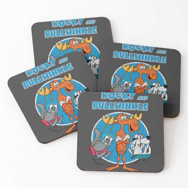 Artikelvorschau, Vintage Rocky und Bullwinkle T-Shirt entworfen und verkauft von underspell2014.