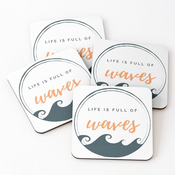 Item preview, Life is full of waves designed and sold by artsofromy.
