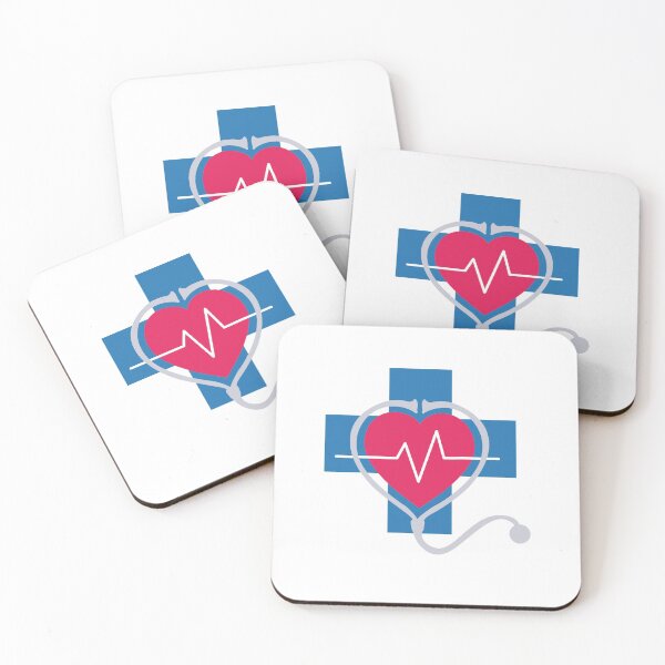 Item preview, Healthcare ECG T-shirt design designed and sold by dkdnproducts.