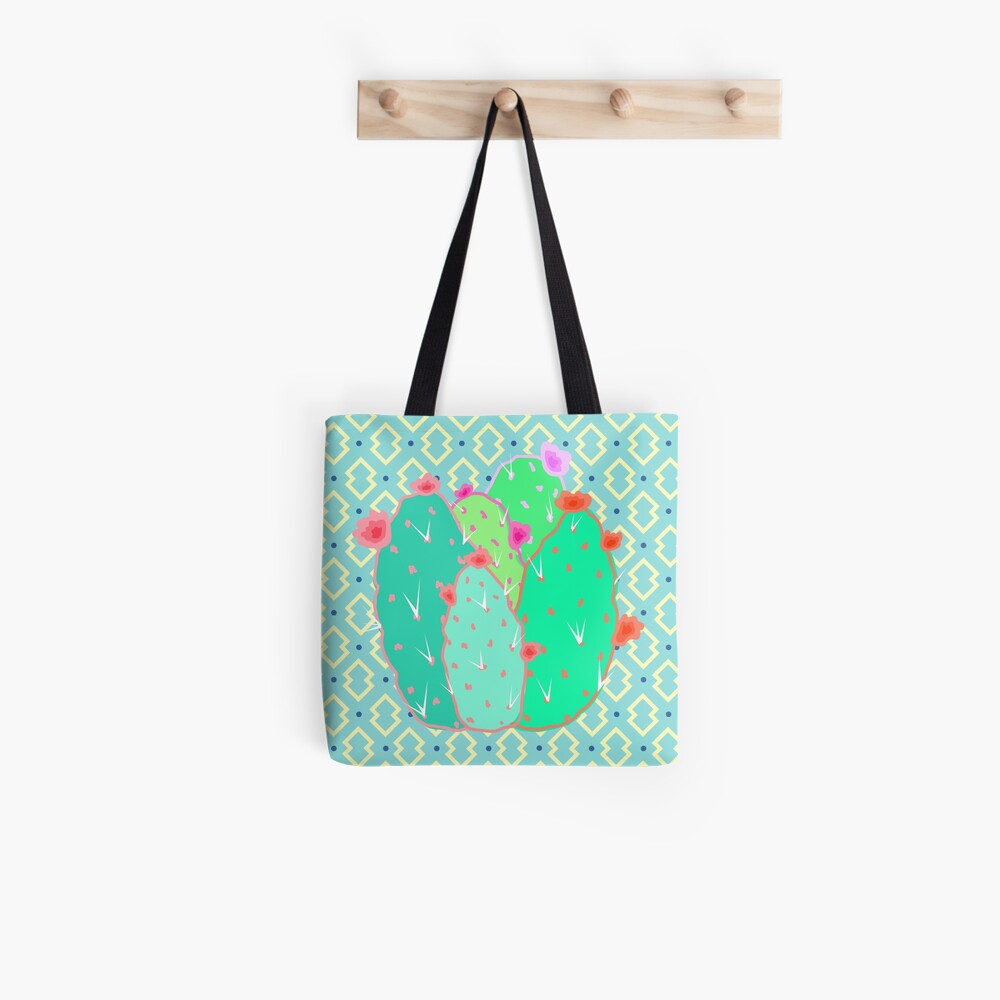 Pear Cactus Tote Bag